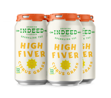 Load image into Gallery viewer, High Fiver Citrus Grass - 5mg THC/5mg CBD 12oz 4-packs