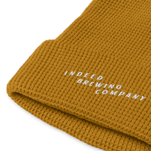 Load image into Gallery viewer, Wavy Logo Waffle Beanie

