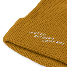 Load image into Gallery viewer, Wavy Logo Waffle Beanie