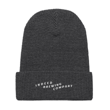 Load image into Gallery viewer, Wavy Logo Waffle Beanie
