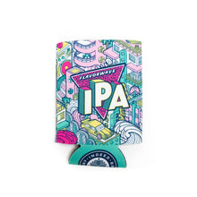 Load image into Gallery viewer, A Flavorwave IPA Can Coozie with the word ipa on it.