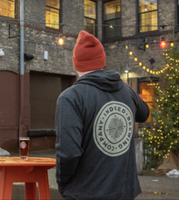 Load image into Gallery viewer, Charcoal Zip Hoodie