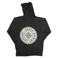 Load image into Gallery viewer, Charcoal Zip Hoodie