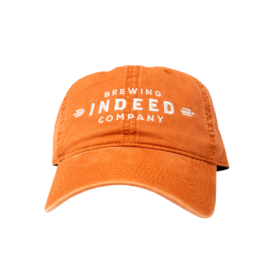 Indeed Brewing Orange Baseball Hat
