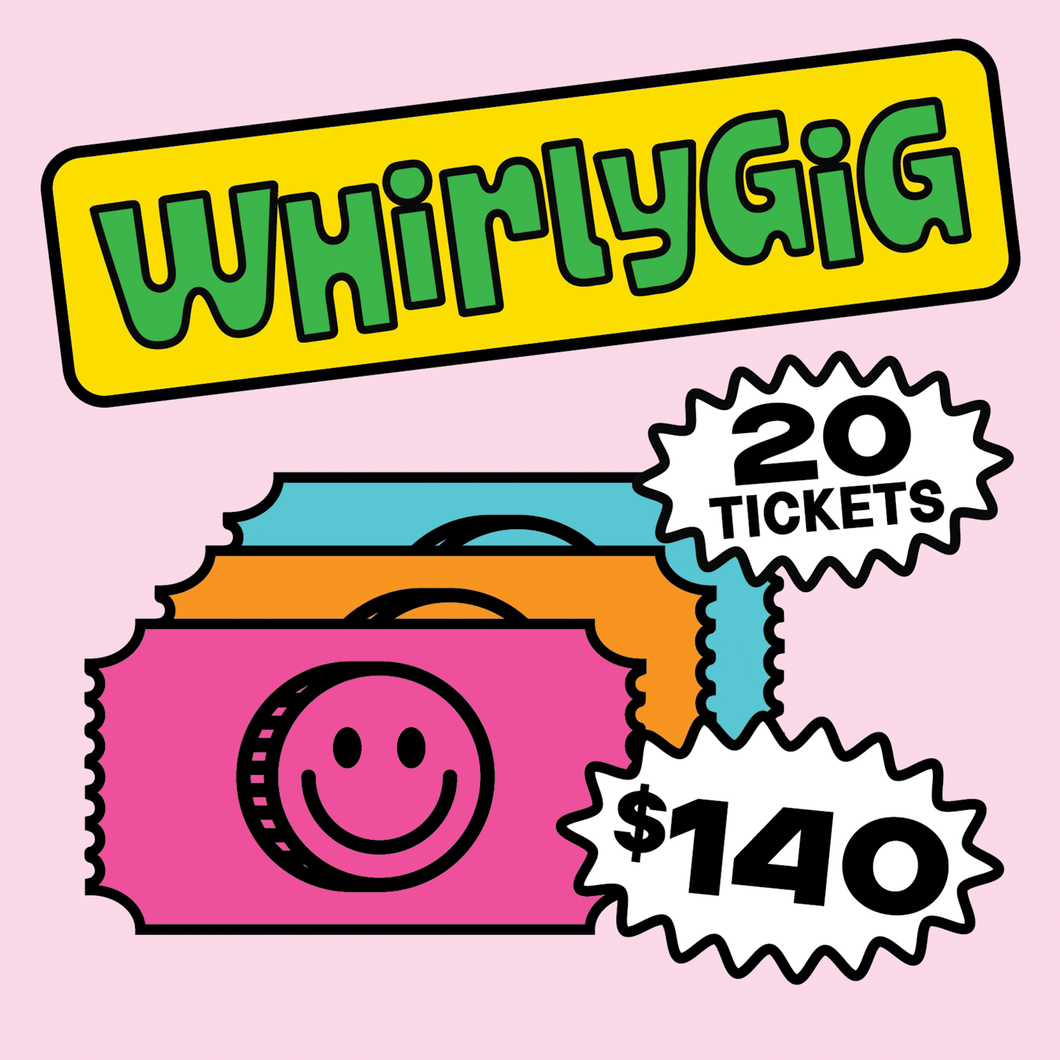 The Keg Stand Pack - 20 Whirlygig Drink Tickets