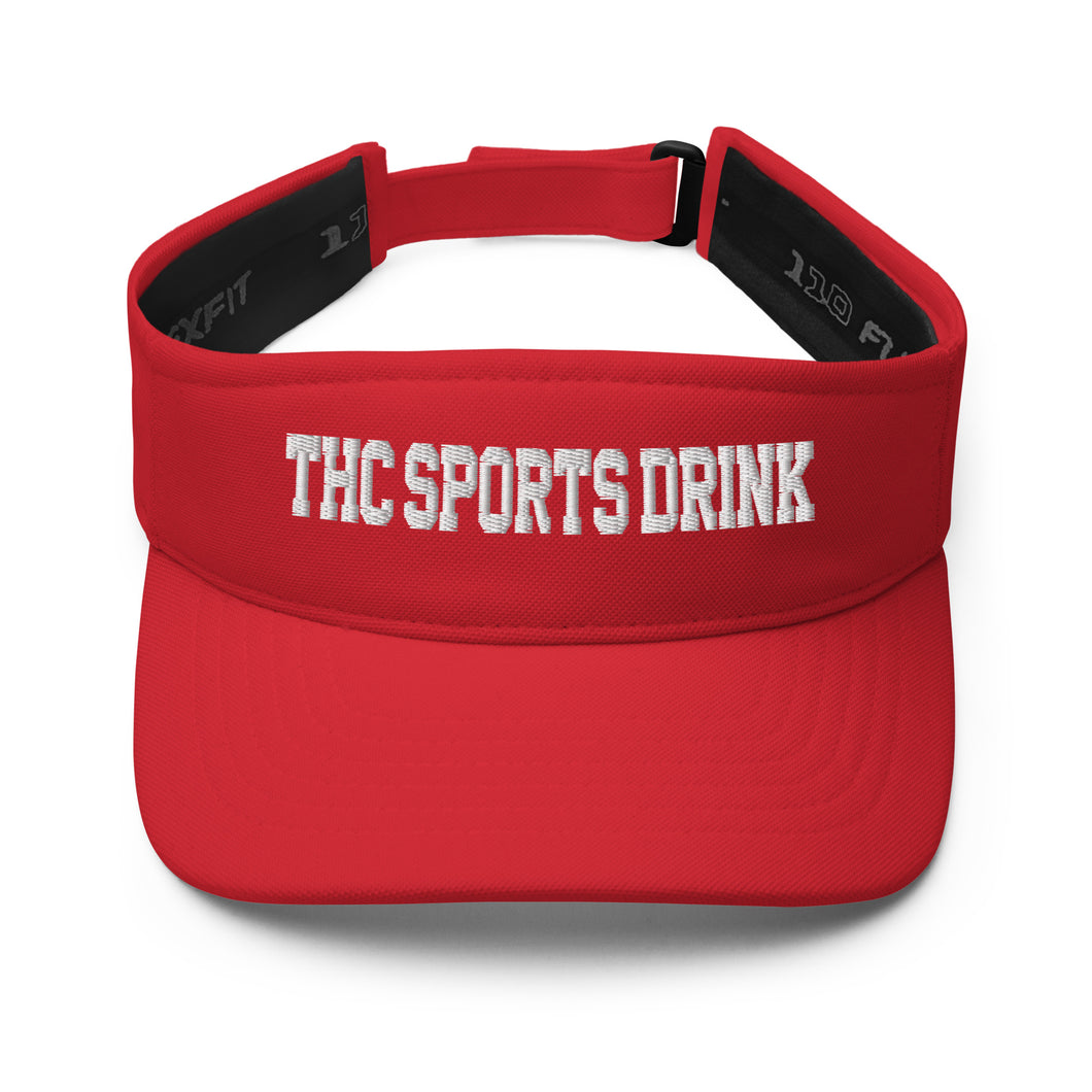 MDS Sports Visor - Red