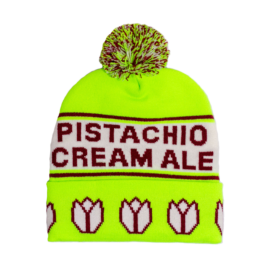 Pistachio Cream Ale Pom Hat